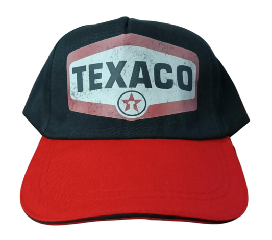 Texaco — Vintage Black & Red Baseball Cap