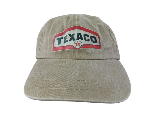 Texaco — Vintage Light Brown Baseball Cap