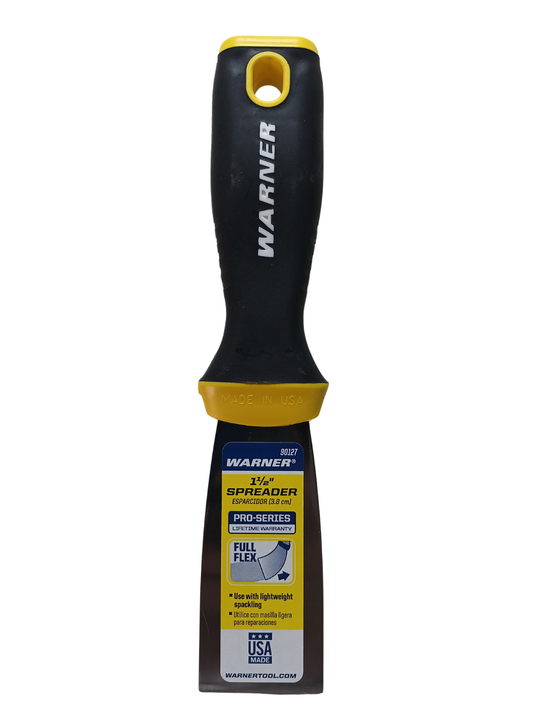 Warner ProGrip 1.5" Full Flex Spreader - High-Carbon Steel, Made in USA (90127)