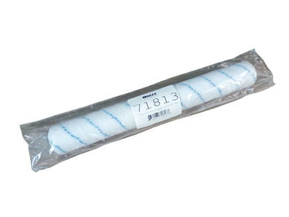 Whizz 18" x 3/8" Nap Microfiber Blue Stripe Paint Roller Cover - 71813