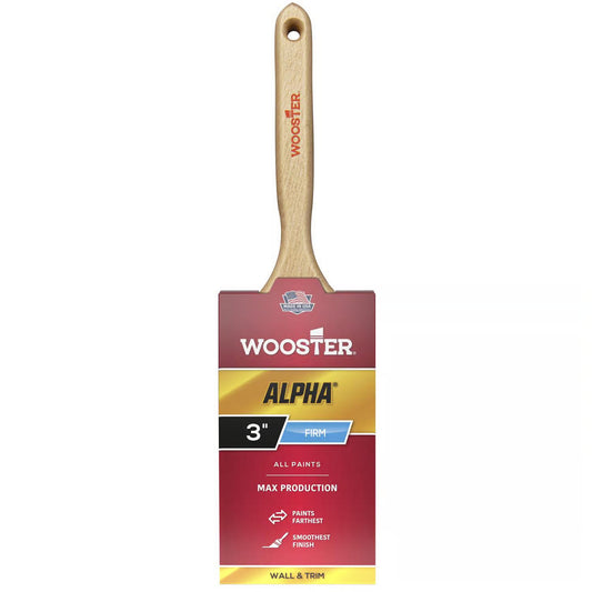 Wooster Alpha — 3" Angle Sash Paint Brush (4231-3)
