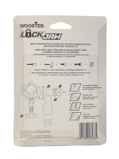 Wooster Lock Jaw Multi-Position Tool Holder - F6333